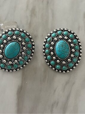 Turquoise pin set